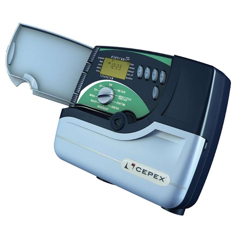 Programador riego Cepex CPC exterior 4/6/8 estaciones