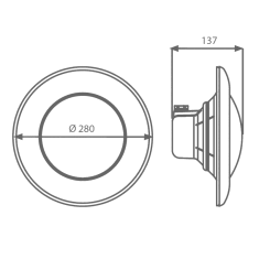 Alternative view of Proyector LED RGB 15W PAR56 Lumiplus ECO